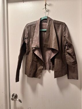 Womens Brown Leather Jacket